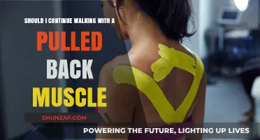 Pulled Back Muscle: Should You Keep Walking or Rest?