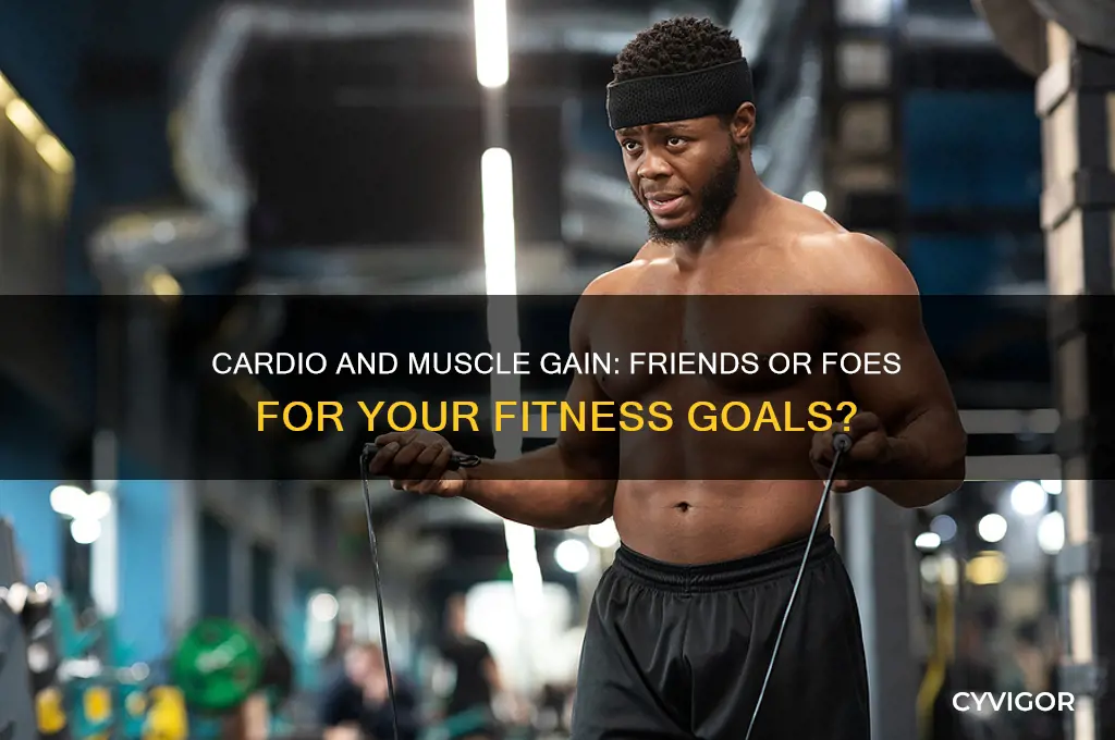 should i do cardio if i want to gain muscle