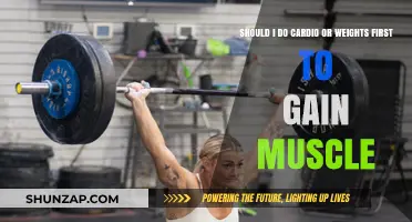 Cardio or Weights First: Maximizing Muscle Gain in Your Workouts