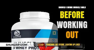 Should You Drink Muscle Milk Before Your Workout? Pros & Cons