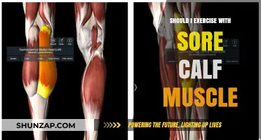 Sore Calf Muscle: Should You Exercise or Rest for Recovery?