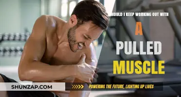 Pulled Muscle Dilemma: Should You Continue Working Out or Rest?