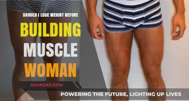 Should I Lose Weight Before Building Muscle: A Woman's Guide