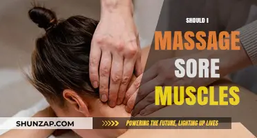 Massaging Sore Muscles: Benefits, Risks, and When to Avoid It