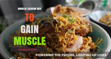 Seasoned Rice for Muscle Gain: Fact or Fiction?