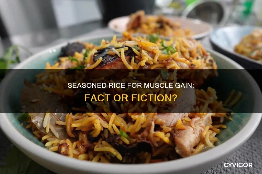 should i season rice to gain muscle
