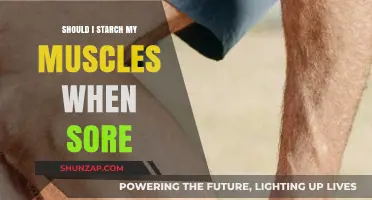 Should You Starch Your Muscles When Sore? Debunking Myths and Best Practices