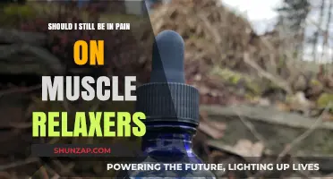Muscle Relaxers and Persistent Pain: Should You Still Be Hurting?