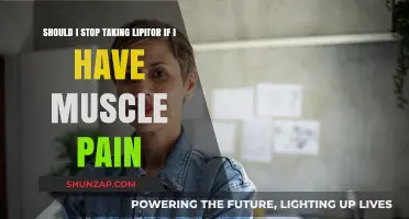 Muscle Pain on Lipitor: Should You Stop Taking It?
