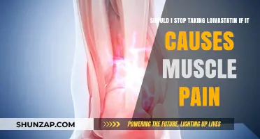 Managing Muscle Pain from Taking Lovastatin