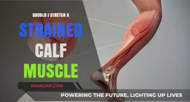 Should I Stretch a Strained Calf Muscle? Expert Advice