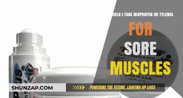 Sore Muscles: Ibuprofen vs. Tylenol – Which Pain Reliever Works Best?
