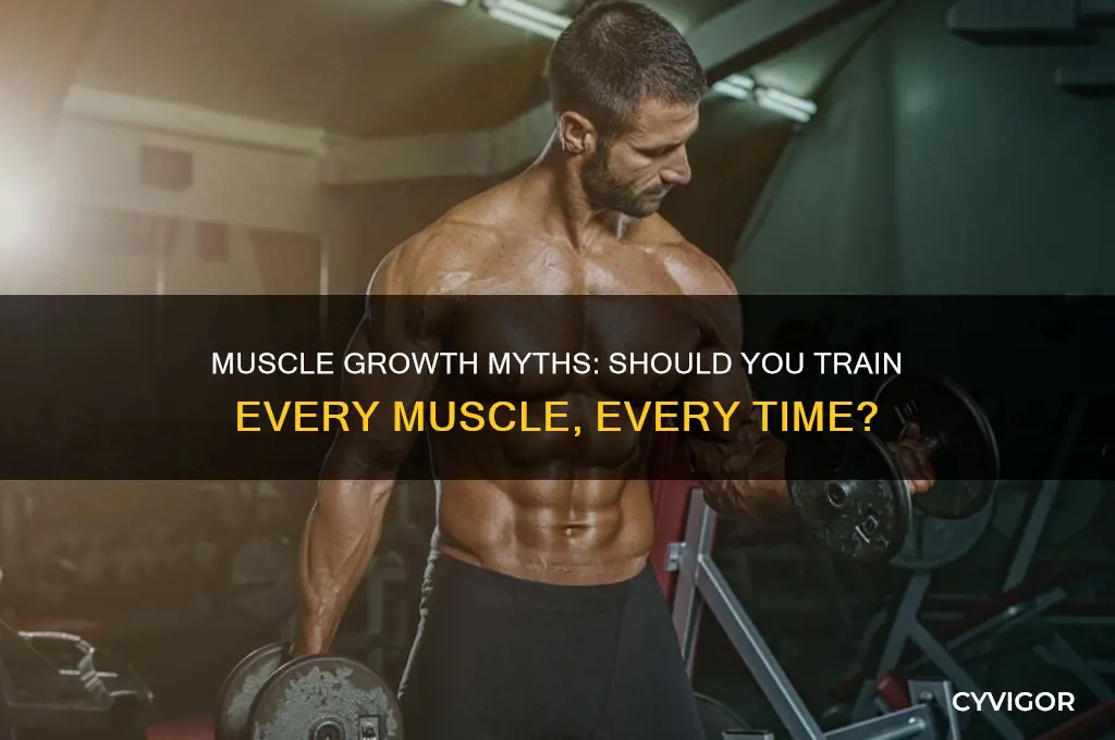 should i train muscles that grow from anything i do