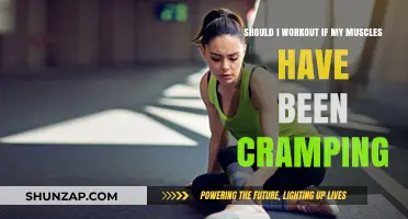 Cramping Muscles: To Workout or Not?