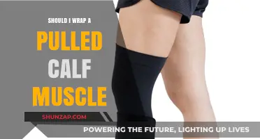 Pulled Calf Muscle: To Wrap or Not to Wrap?