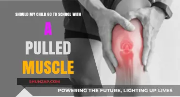 Pulled Muscle at School: Should Your Child Attend Class?