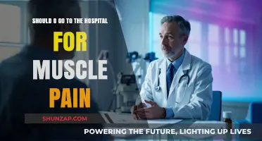 Muscle Pain: When to Seek Hospital Care and When to Wait