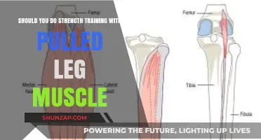 Pulled Leg Muscle: Should You Continue Strength Training?