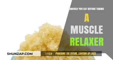 Should You Eat Before Taking a Muscle Relaxer? Tips and Advice