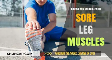 Sore Leg Muscles: Should You Push Through or Rest?