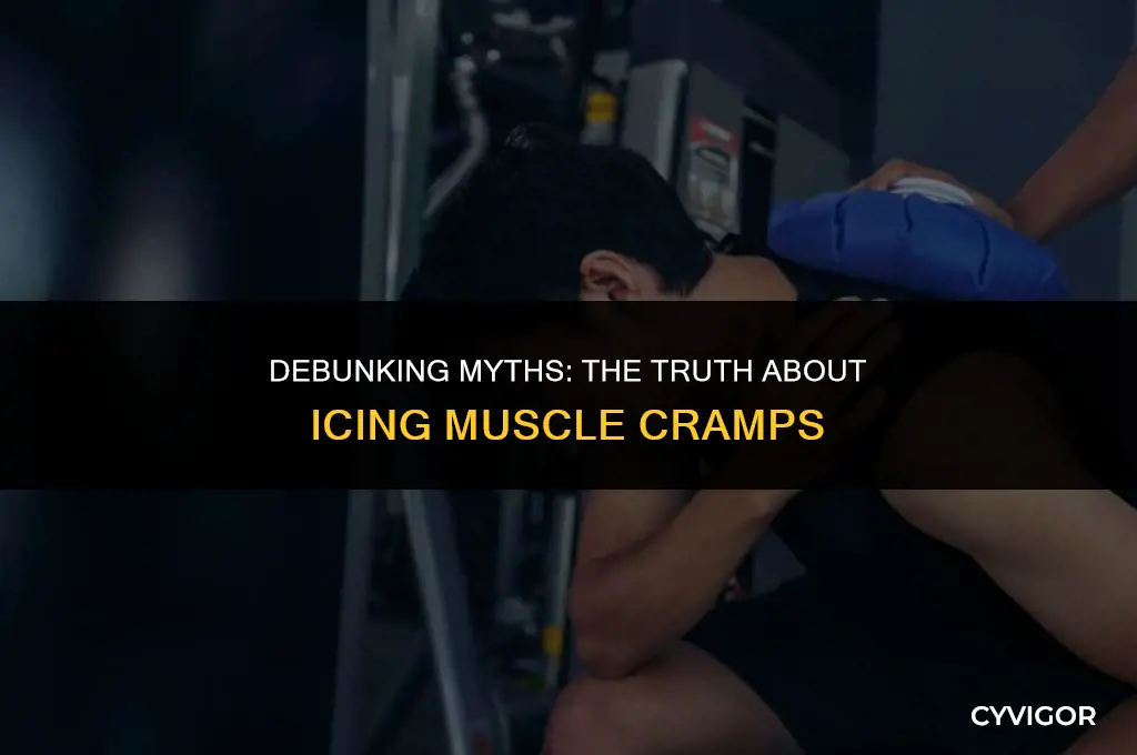 should you ice a muscle cramp