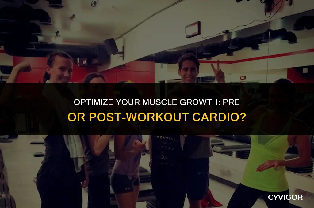 should you run before or after workout to build muscle