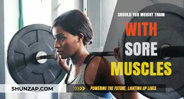 Weight Training with Sore Muscles: Benefits, Risks, and Recovery Tips