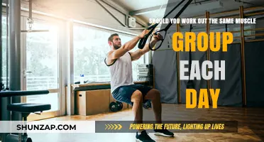 Daily Muscle Group Training: Effective or Counterproductive for Your Fitness Goals?