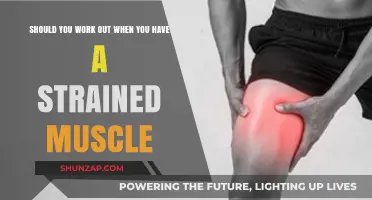 Strained Muscle Workout Dilemma: To Train or Rest for Recovery?