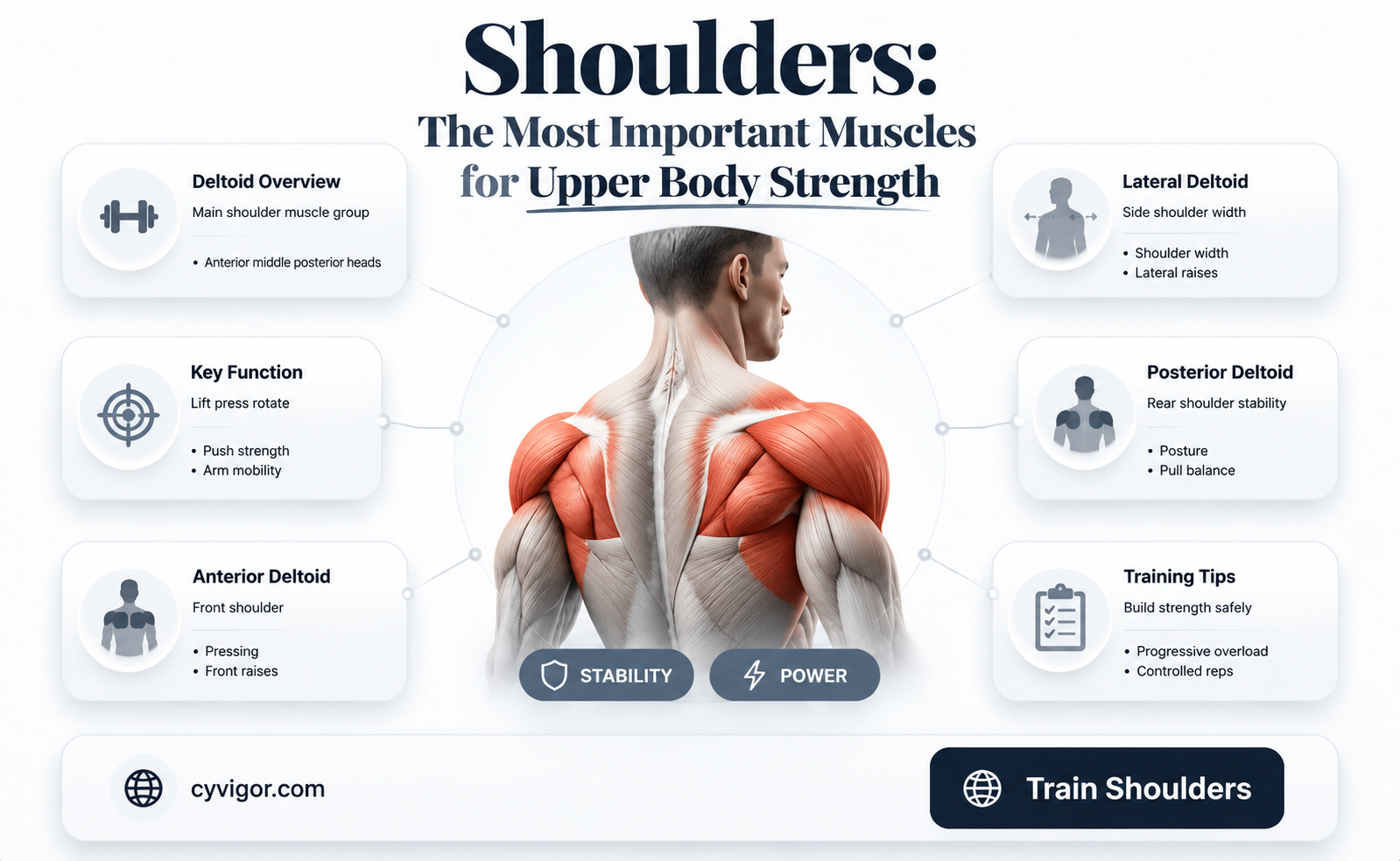are shoulders most important muscles