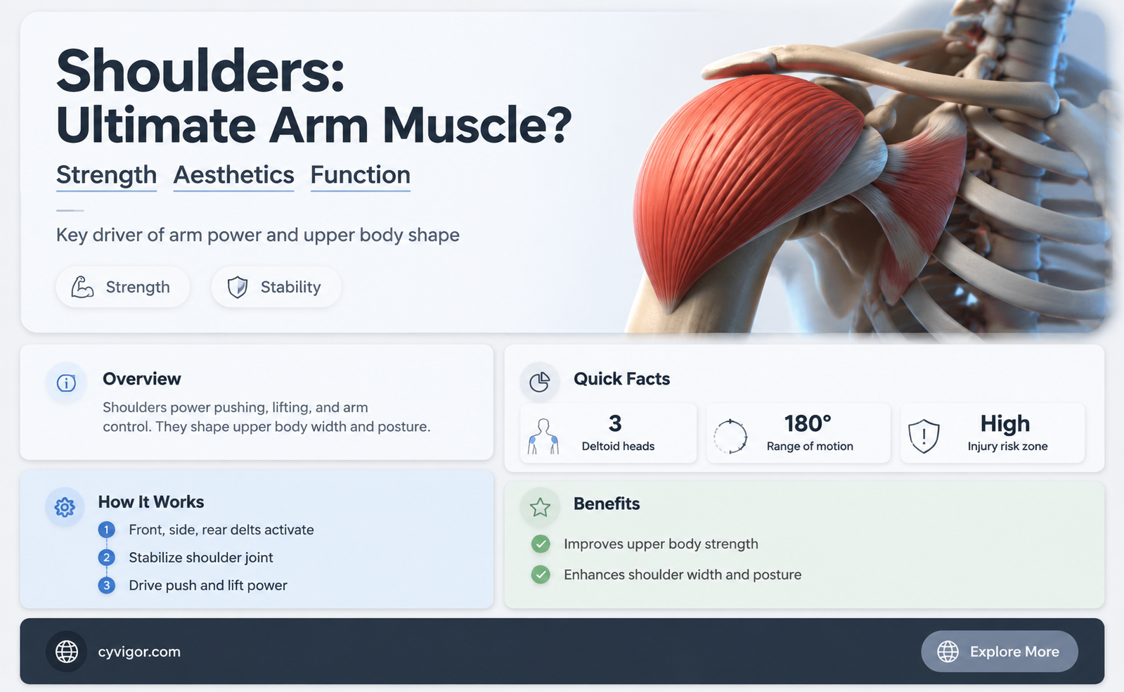 are shoulders the best arm muscle