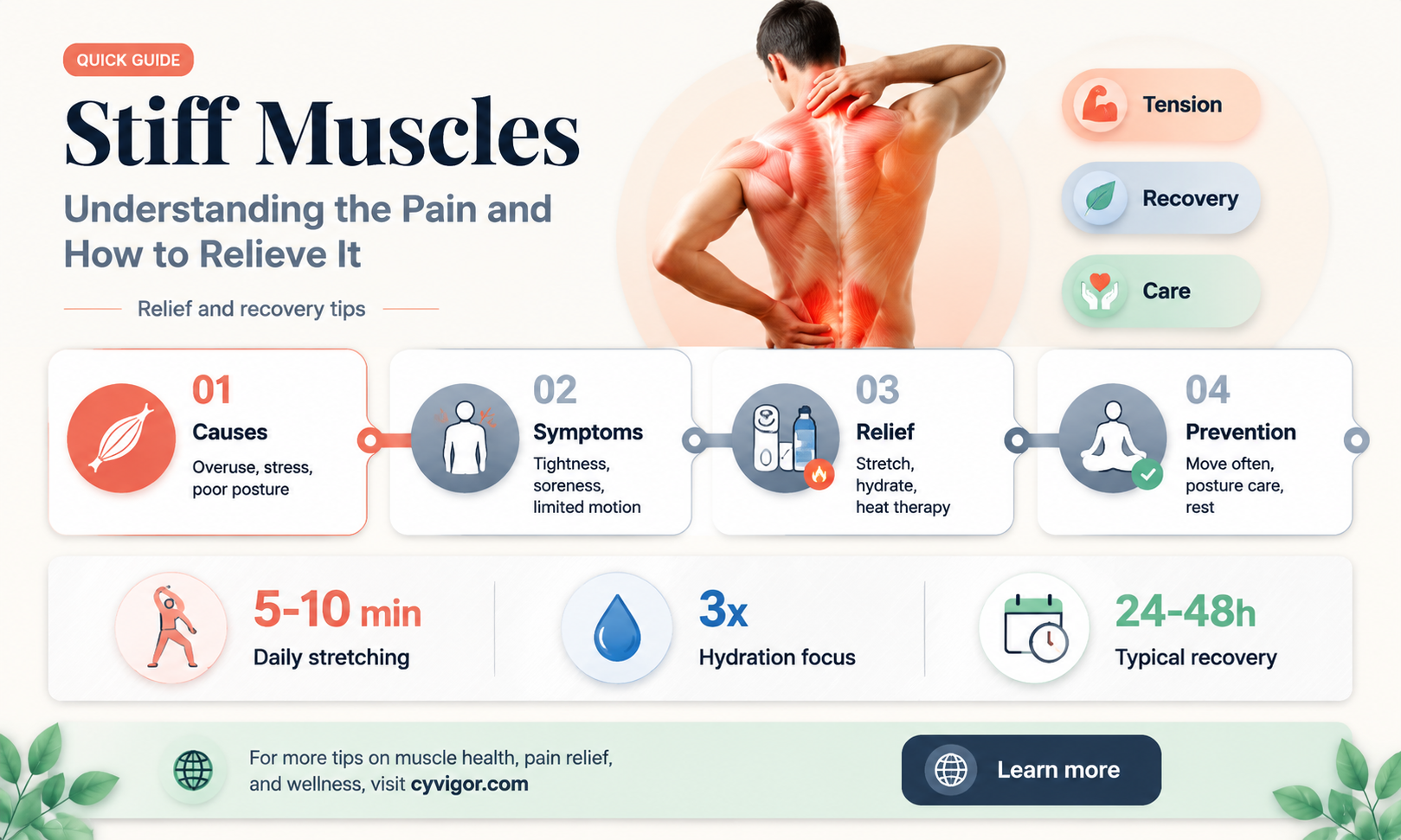 are stiff muscles painful
