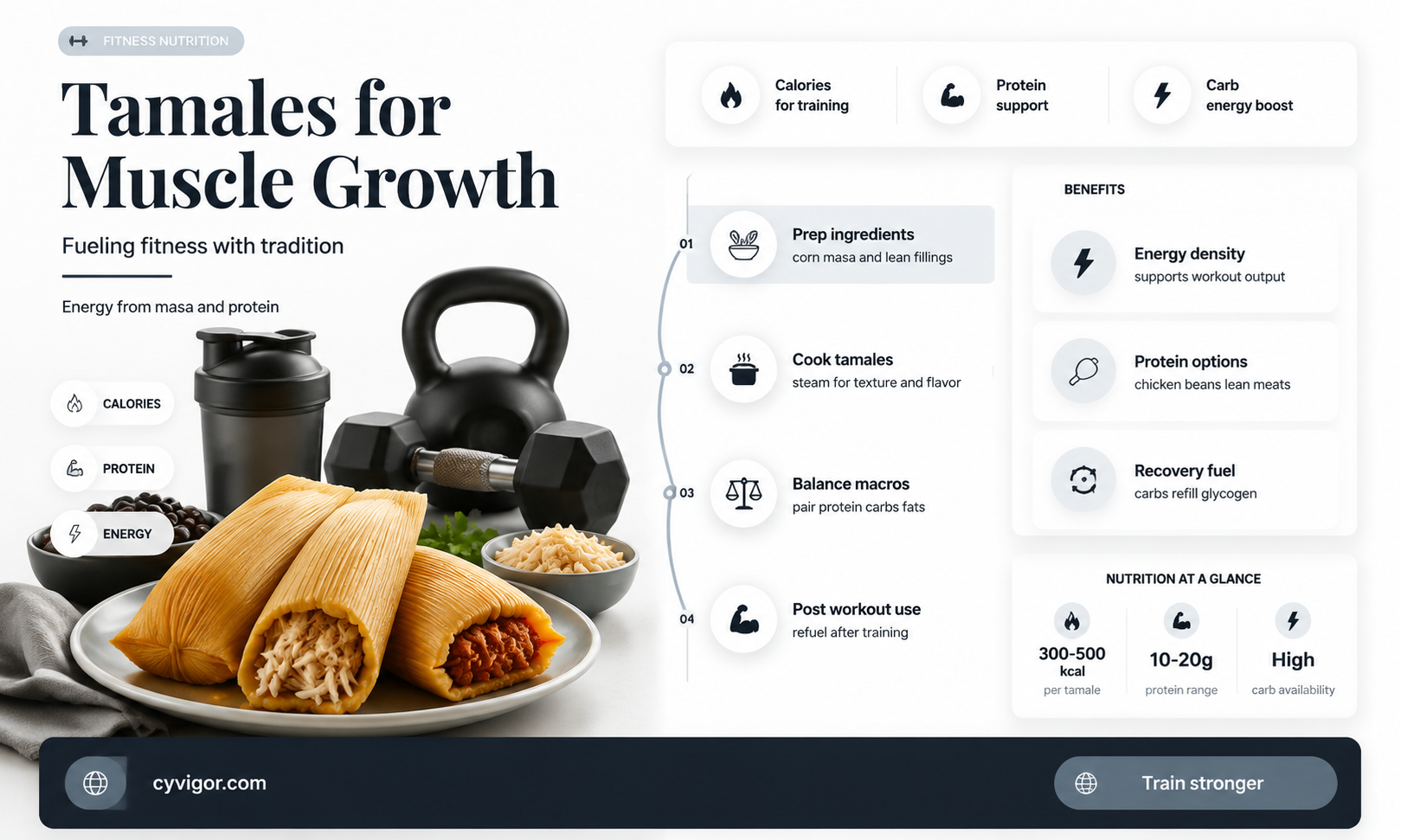 are tamales good for muscle growth