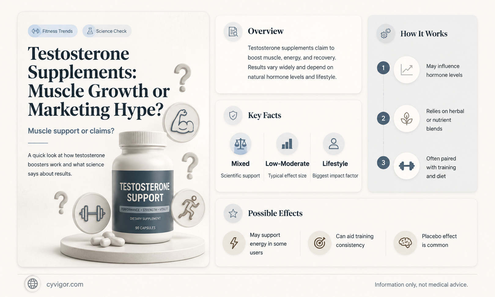 are testerone supplements for muscle