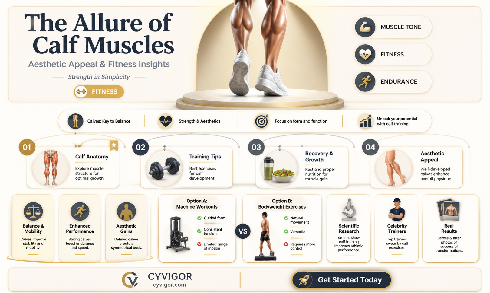 are calf muscles attractive
