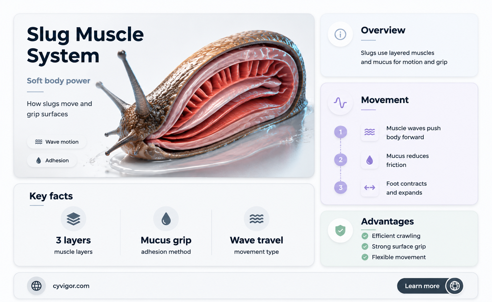 are slugs all muscles
