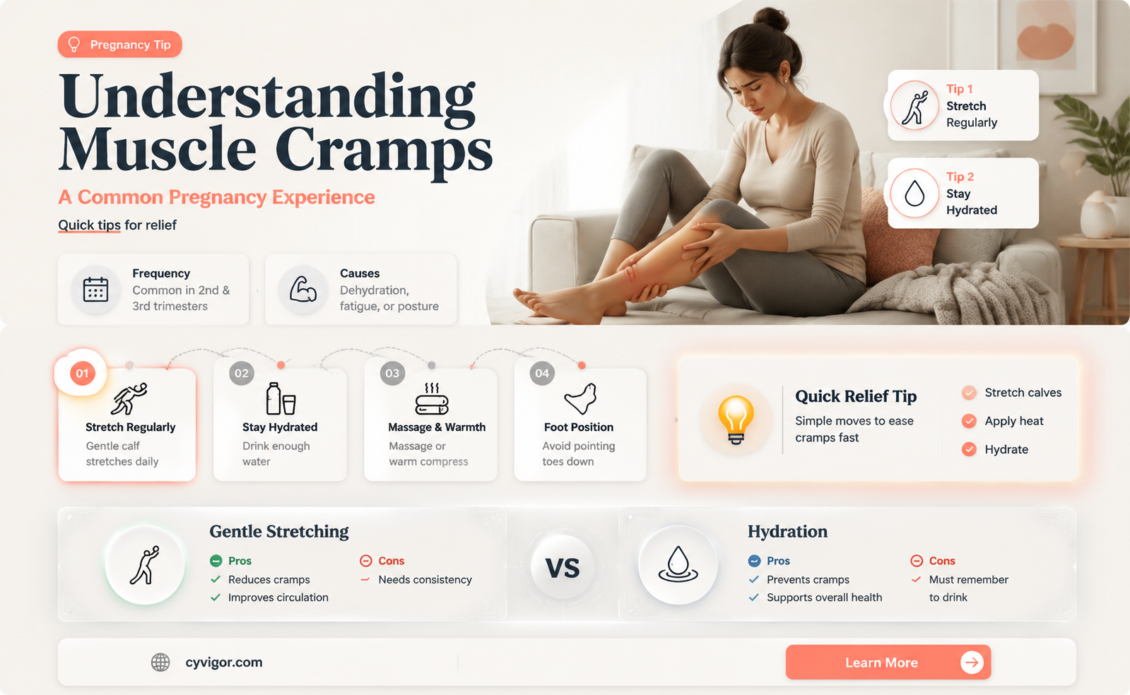 are muscle cramps common during pregnancy