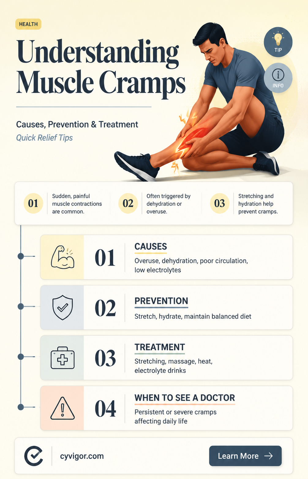are muscle cramps bad