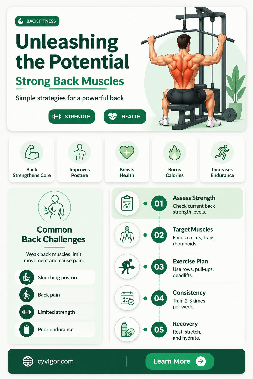are back muscles hard to grow