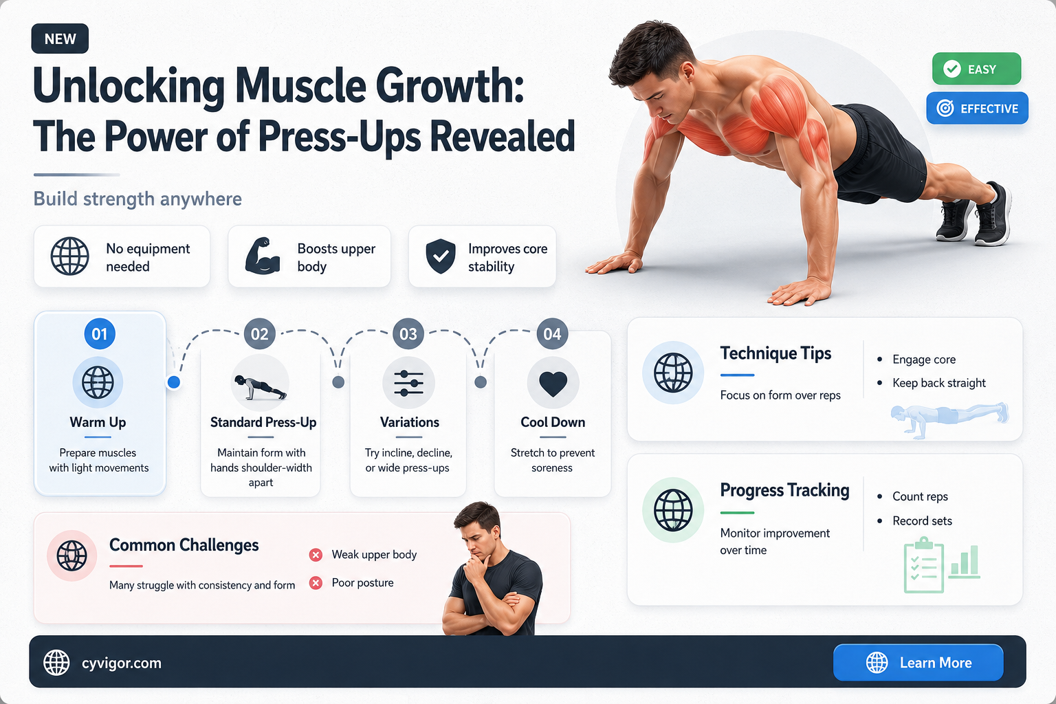 are press ups good for building muscle