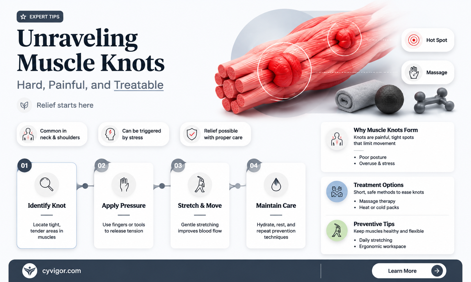 are muscle knots really hard