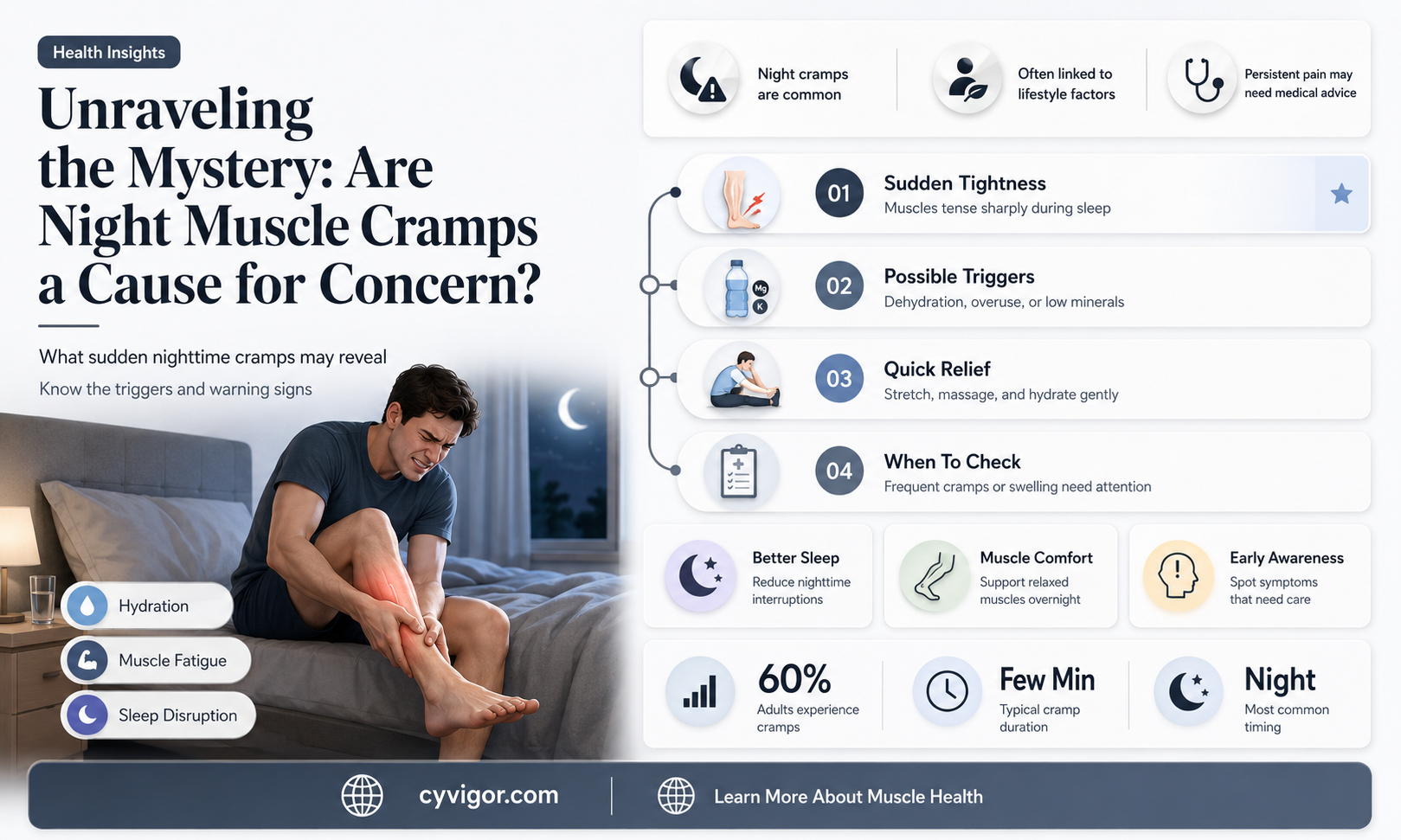 are night muscle cramps bad