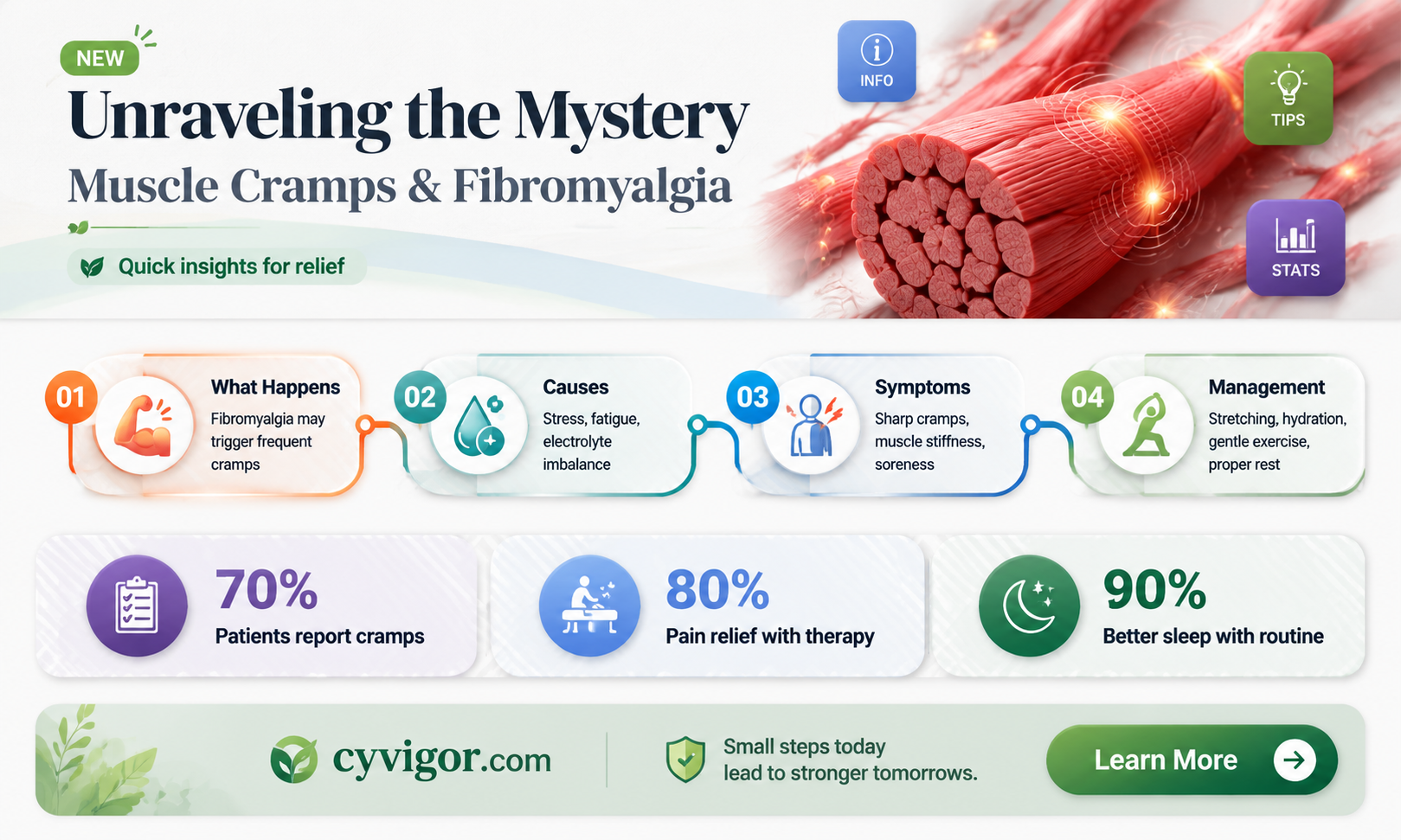 are muscle cramps a symptom of fibromyalgia