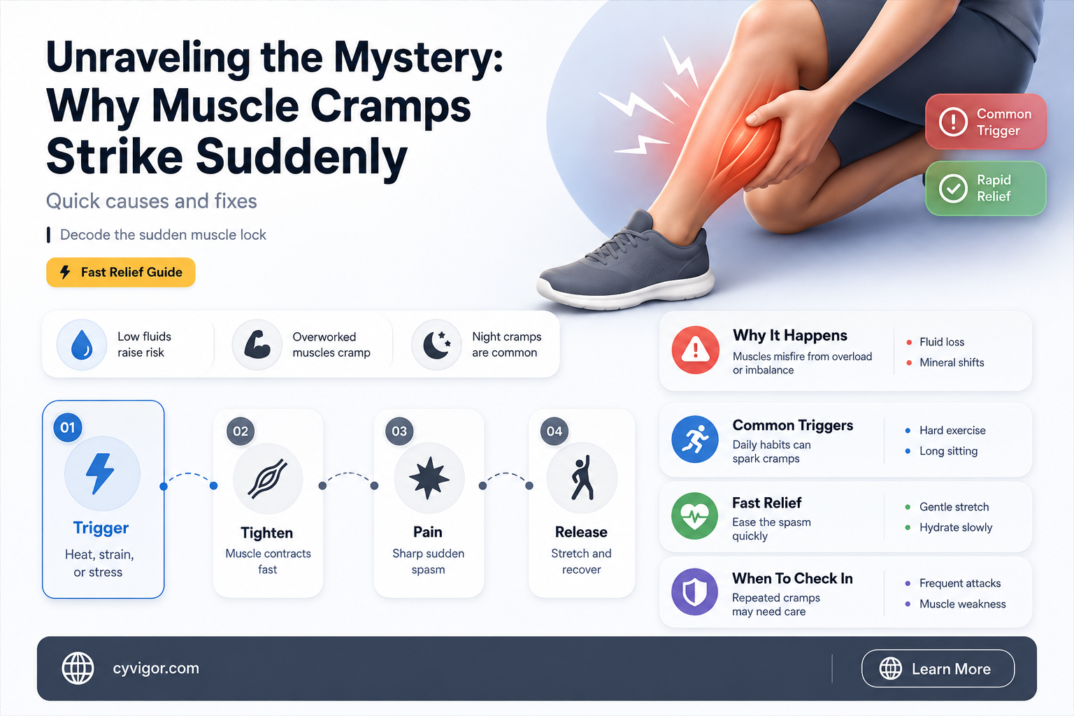 are people more prone to muscle cramps
