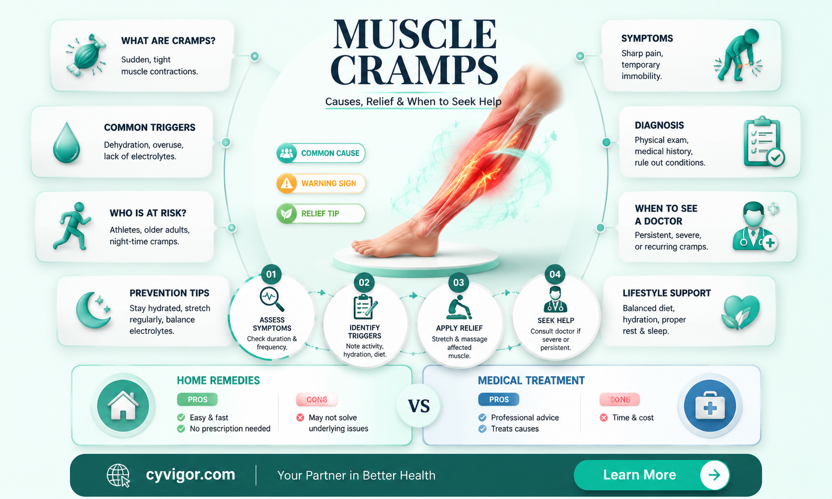 are muscle cramp dangerous