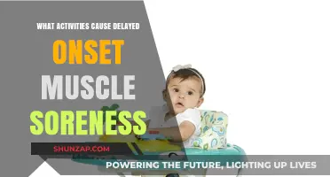 Muscle Soreness: Activities That Cause Delayed Onset Pain