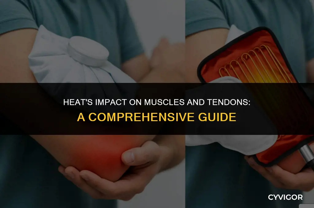 what affect does heat have on muscles and tendons