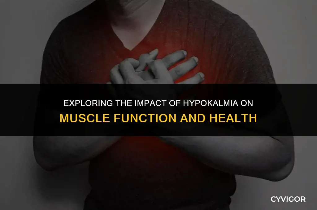 what affects does hypokalmia have on your muscles