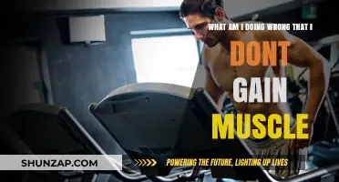 Why Aren't You Gaining Muscle? Common Mistakes and Solutions