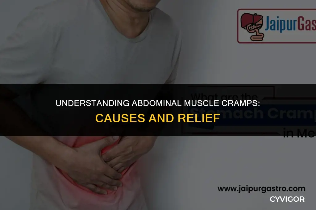 what are abdominal muscle cramps